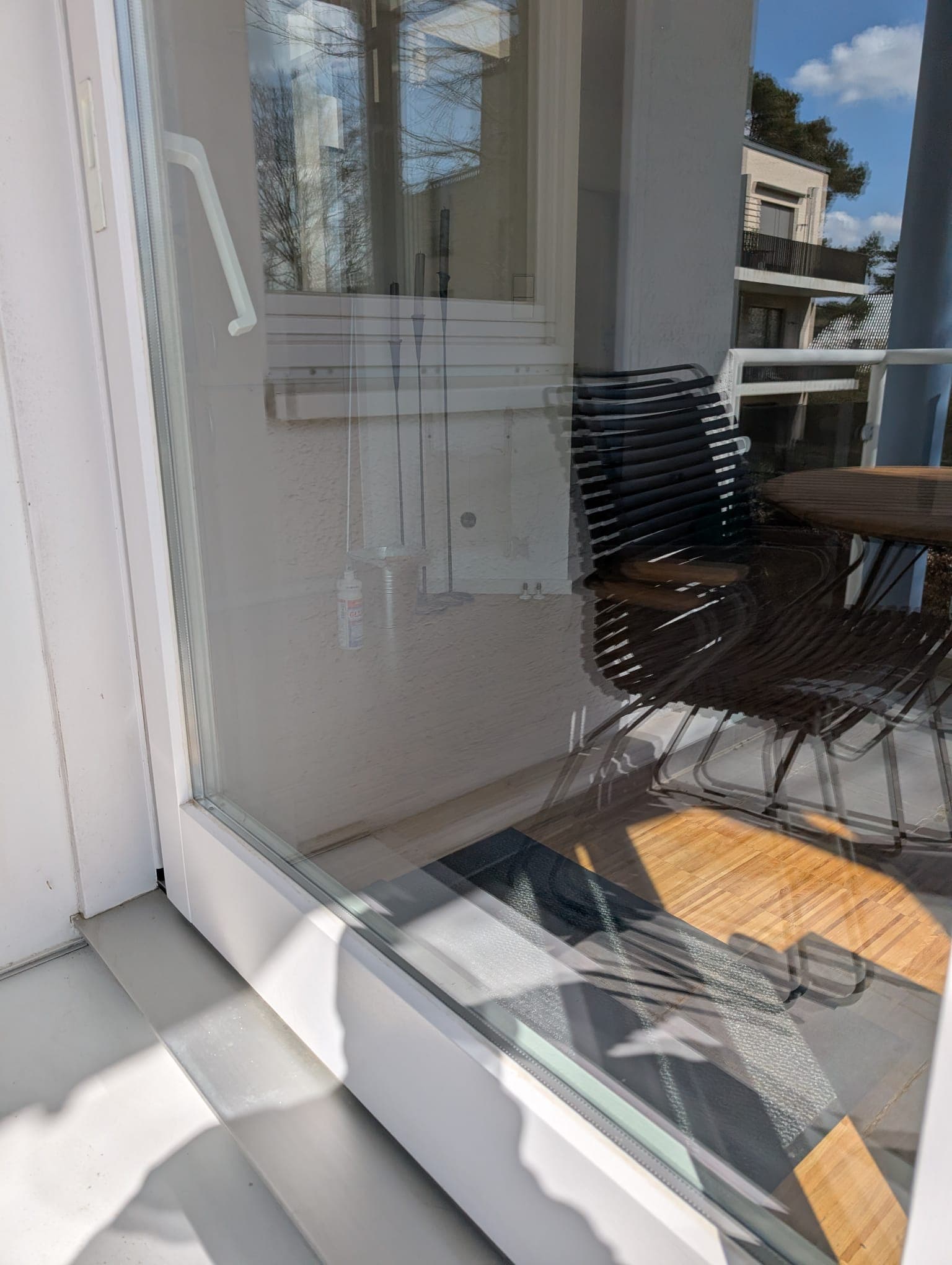 Fensterreinigung Privathaushalt — nachher